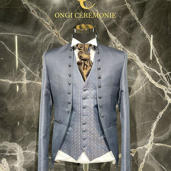 Costume bleu gris 1078